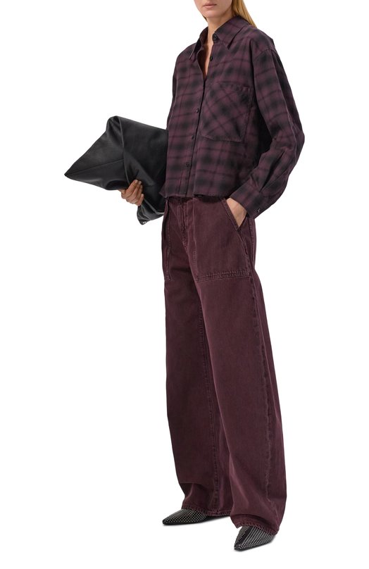 Джинсы Sefton Utility Pant Agolde A240D1183 Бордовый  A240D1183 Фото 2