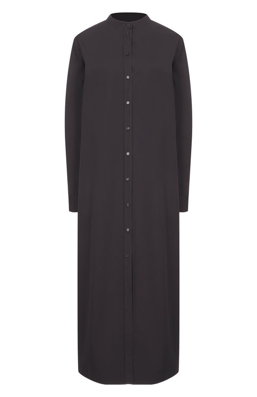Хлопковое платье Jil Sander J40CT0237/J45292 Чёрный J40CT0237/J45292