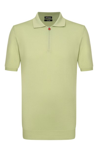 Мужская хлопковое поло KITON, арт. UMKX33Z