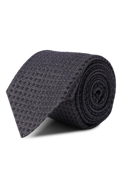 Галстук из шелка и шерсти CANALI, арт. 18/HJ04636, фото 1