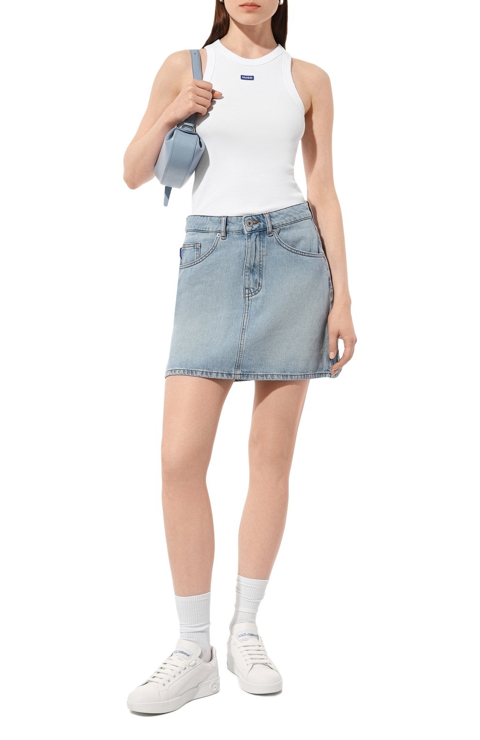 Хлопковая майка HUGO BLUE, арт. 50508857, фото 2