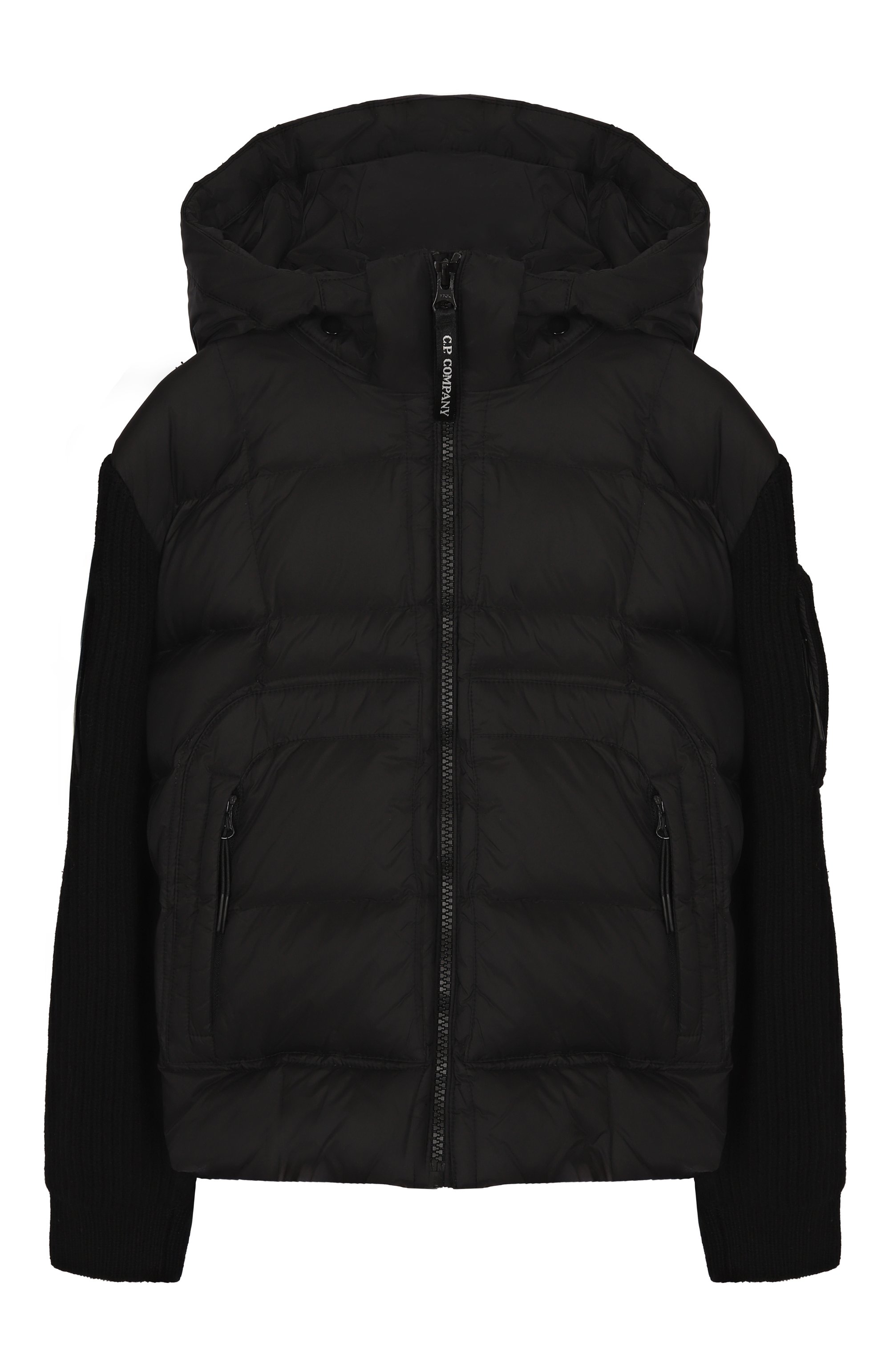 Комбинированный кардиган C.P. COMPANY, арт. CUS01K/L3A85/4-8, фото 1