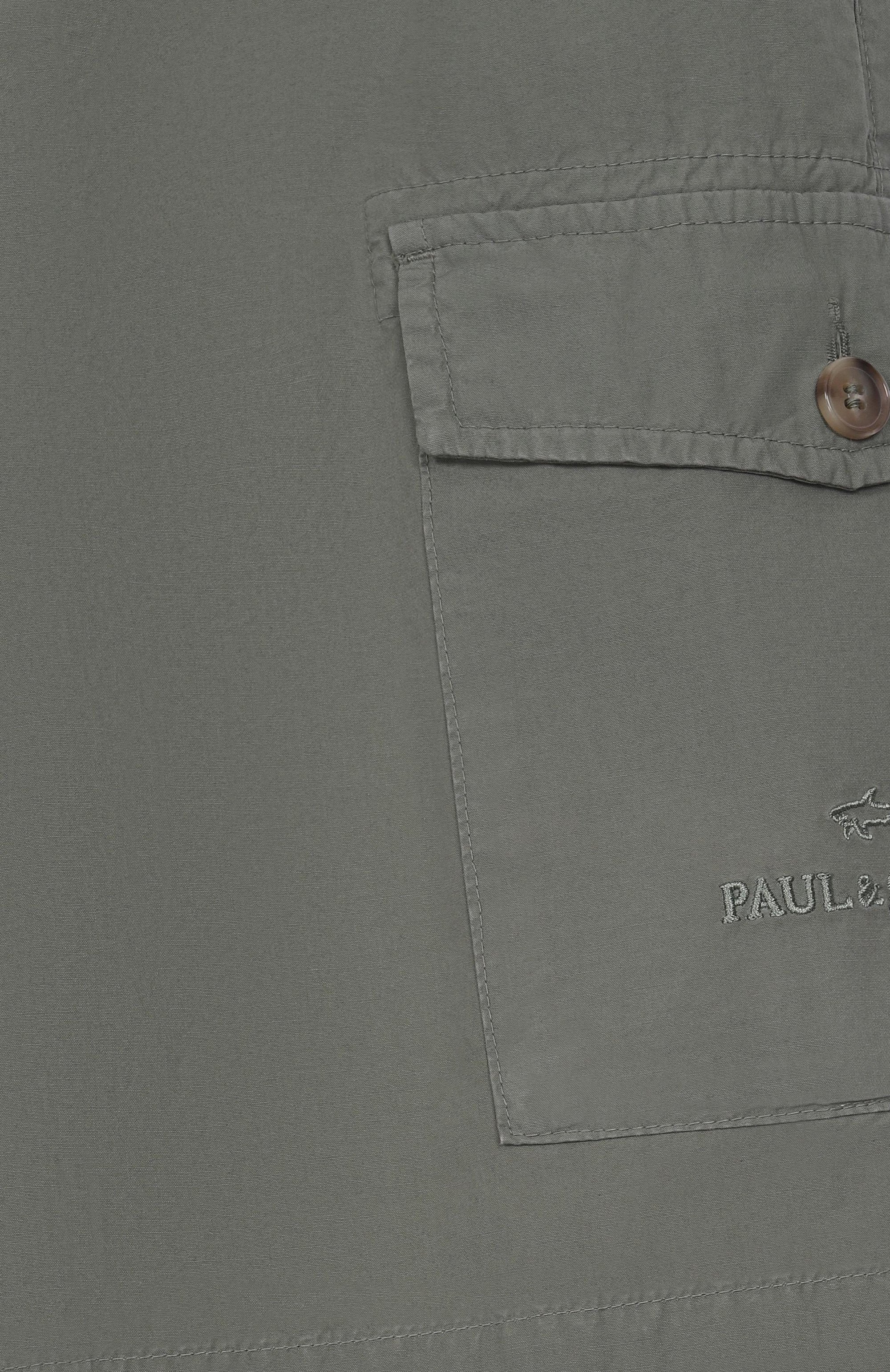 Хлопковые шорты-карго PAUL & SHARK JUNIOR, арт. WUQ002/LLC05/6A-8A, фото 3