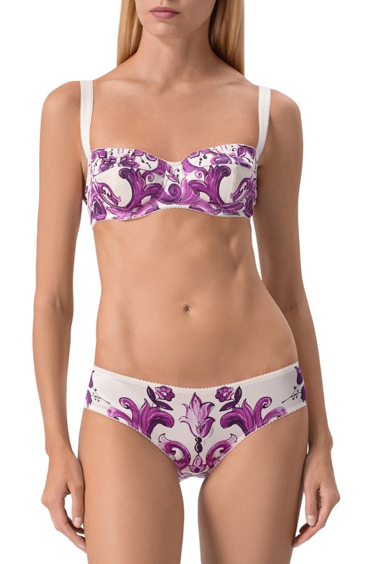 Бюстгальтер-балконет Dolce & Gabbana 01A12T/0N08K Фиолетовый  01A12T/0N08K Фото 2