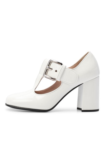 Женские кожаные туфли MIU MIU, арт. 5I242D-3AQF-F0009