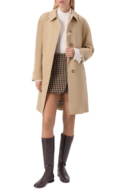 Кожаные сапоги vlogo signature VALENTINO, арт. 7W2S0LI5/DDT, фото 3