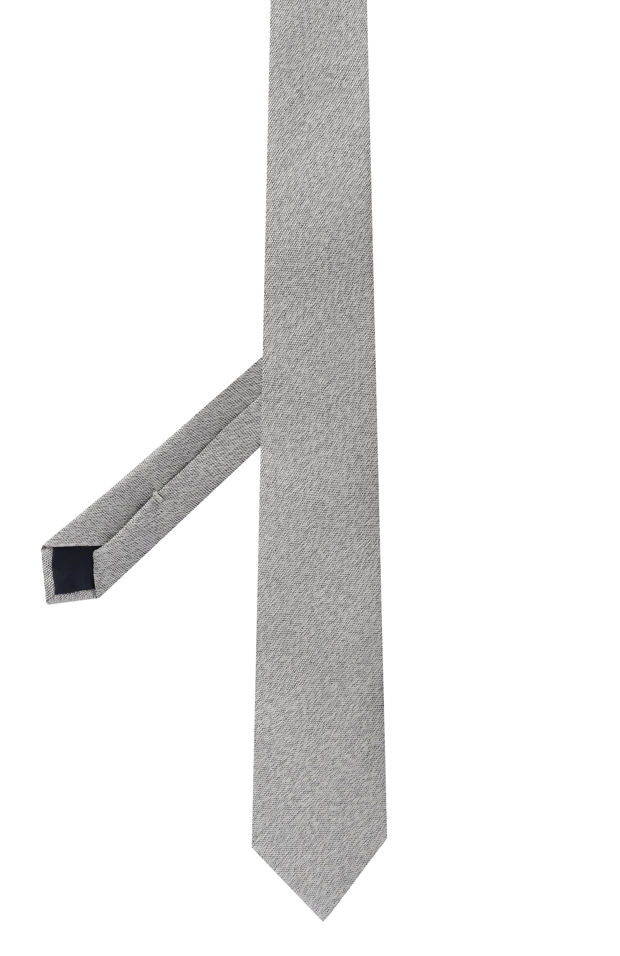 Шелковый галстук CORNELIANI серого цвета по цене 26600 руб., арт. 27U302/2720328, фото 3 Шелковый галстук CORNELIANI, арт. 27U302/2720328, фото 3