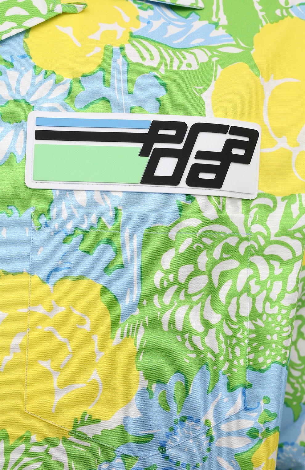 Хлопковая рубашка PRADA, арт. UCS319-1X9D-F078N-182, фото 5