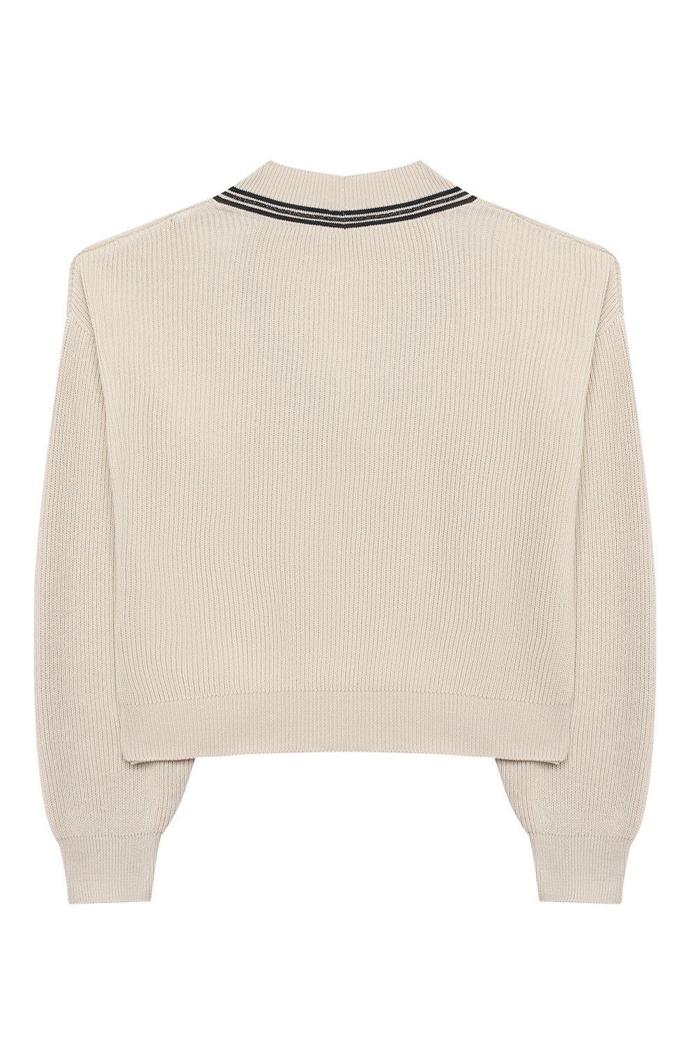 Хлопковый кардиган BRUNELLO CUCINELLI бежевого цвета по цене 46700 руб., арт. B19M13706A, фото 2 Хлопковый кардиган BRUNELLO CUCINELLI, арт. B19M13706A, фото 2
