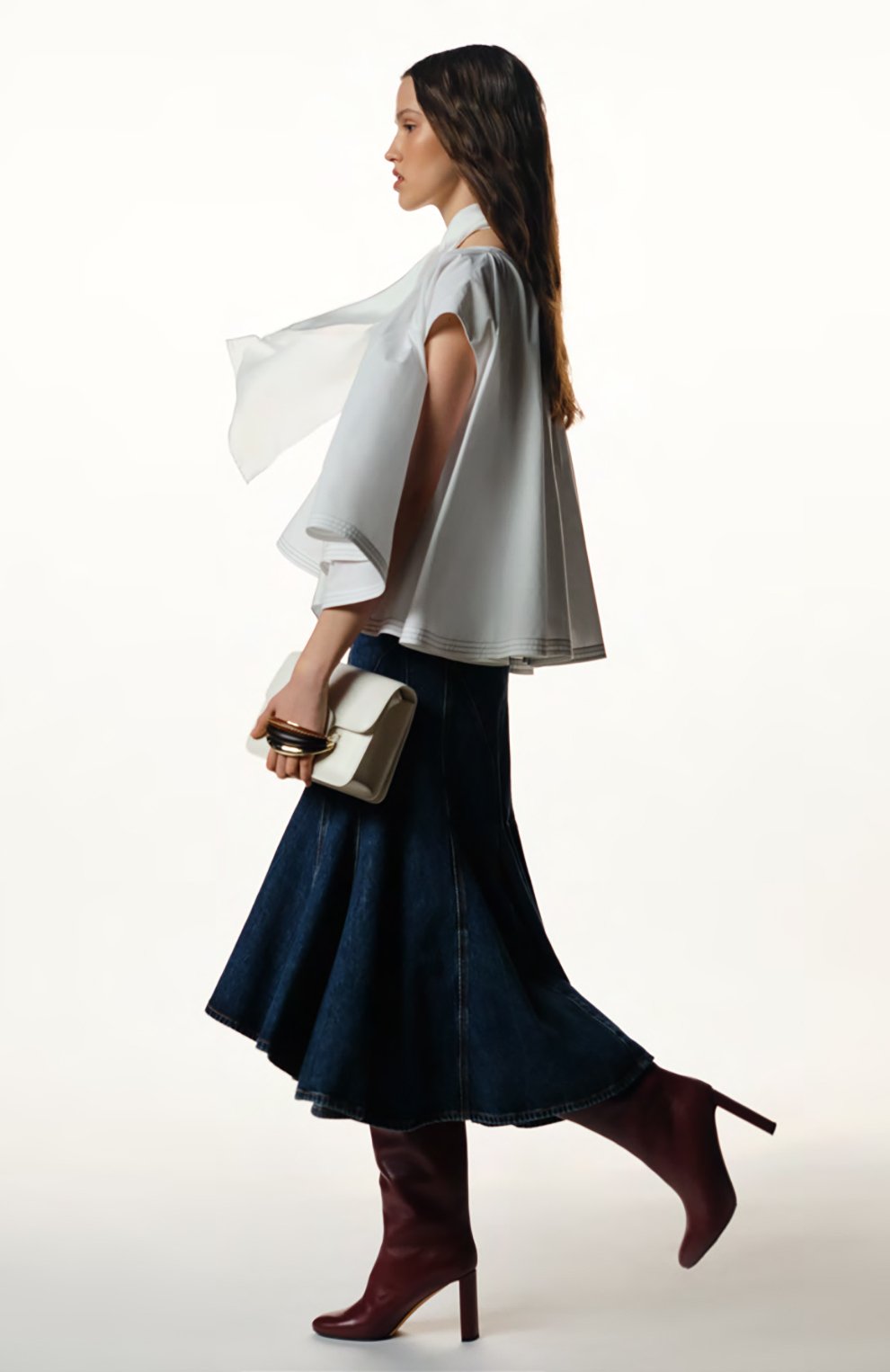 Джинсовая юбка ALEXANDER MCQUEEN, арт. 687394/QMABP, фото 6