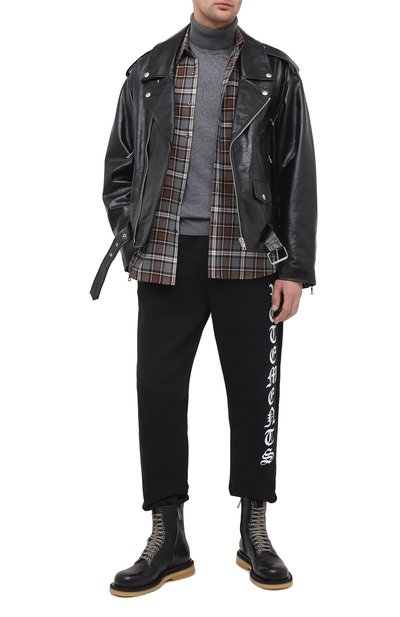 Кожаная куртка DRIES VAN NOTEN, арт. 202-21817-1380, фото 2