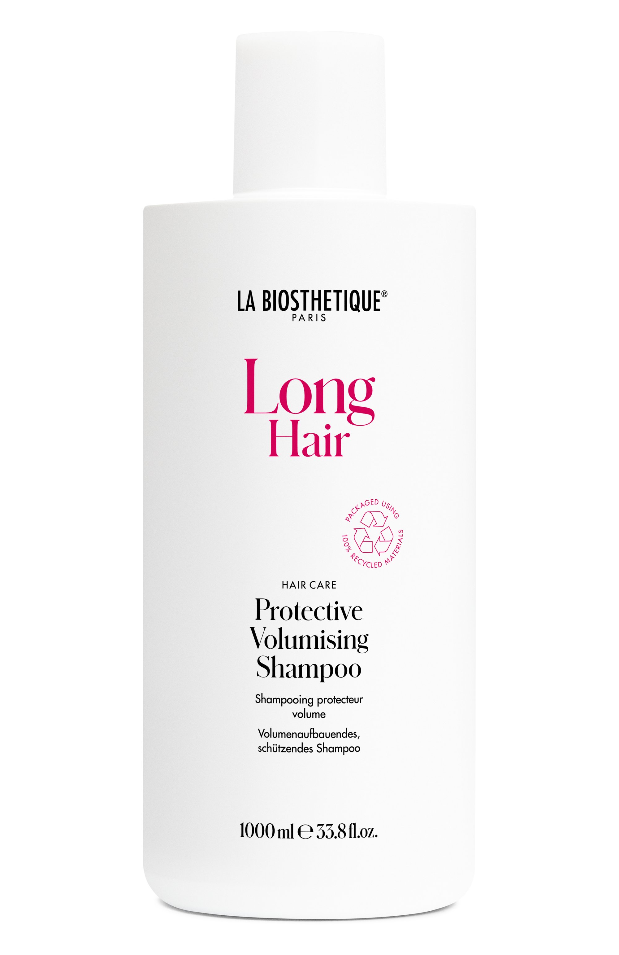 Защитный мицеллярный шампунь для придания объема long hair (1000ml) LA BIOSTHETIQUE бесцветного цвета по цене 13000 руб., арт. 130452, фото 1 Защитный мицеллярный шампунь для придания объема long hair (1000ml) LA BIOSTHETIQUE, арт. 130452, фото 1