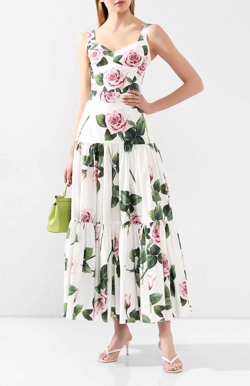 Хлопковая юбка DOLCE & GABBANA, арт. F4A8QT/HS5FZ, фото 2