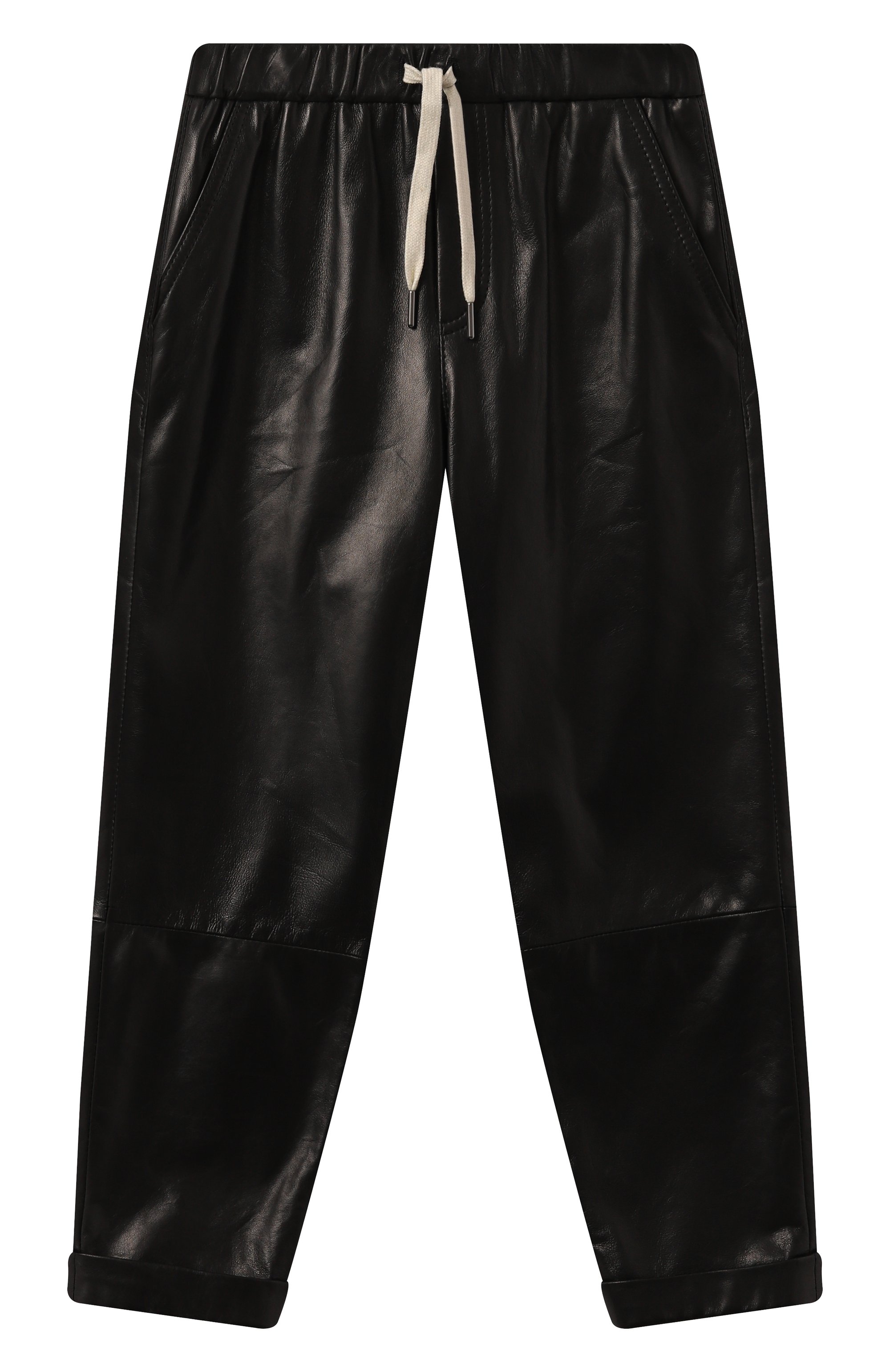 Кожаные брюки BRUNELLO CUCINELLI, арт. BPNGIP223B, фото 1