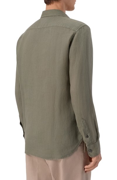 Льняная рубашка 120% LINO, арт. 33ALIM1PKA/0115/000, фото 4