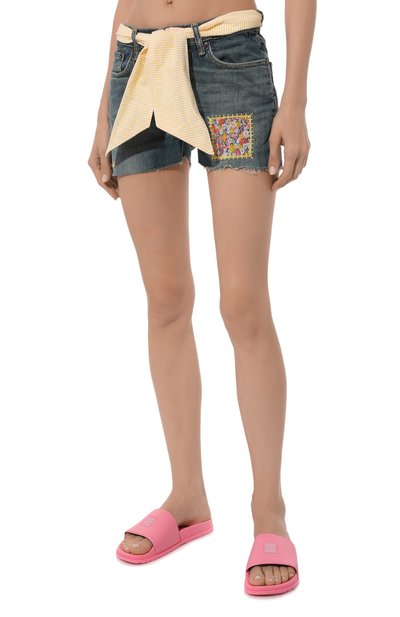 Джинсовые шорты MC2 SAINT BARTH синего цвета по цене 15800 руб., арт. STBW/ARIZ0NA/07578D, фото 3 Джинсовые шорты MC2 SAINT BARTH, арт. STBW/ARIZ0NA/07578D, фото 3