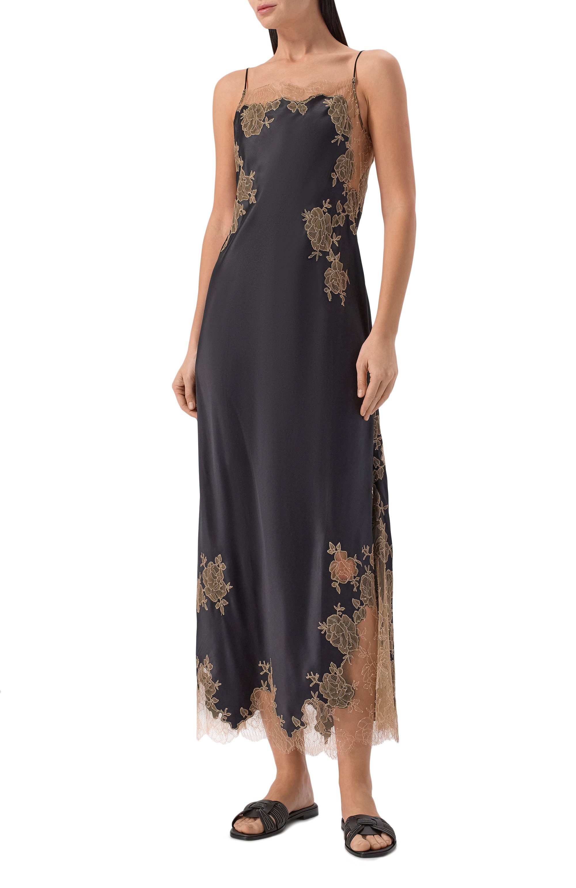 Шелковая сорочка CARINE GILSON, арт. AL0200AP, фото 2