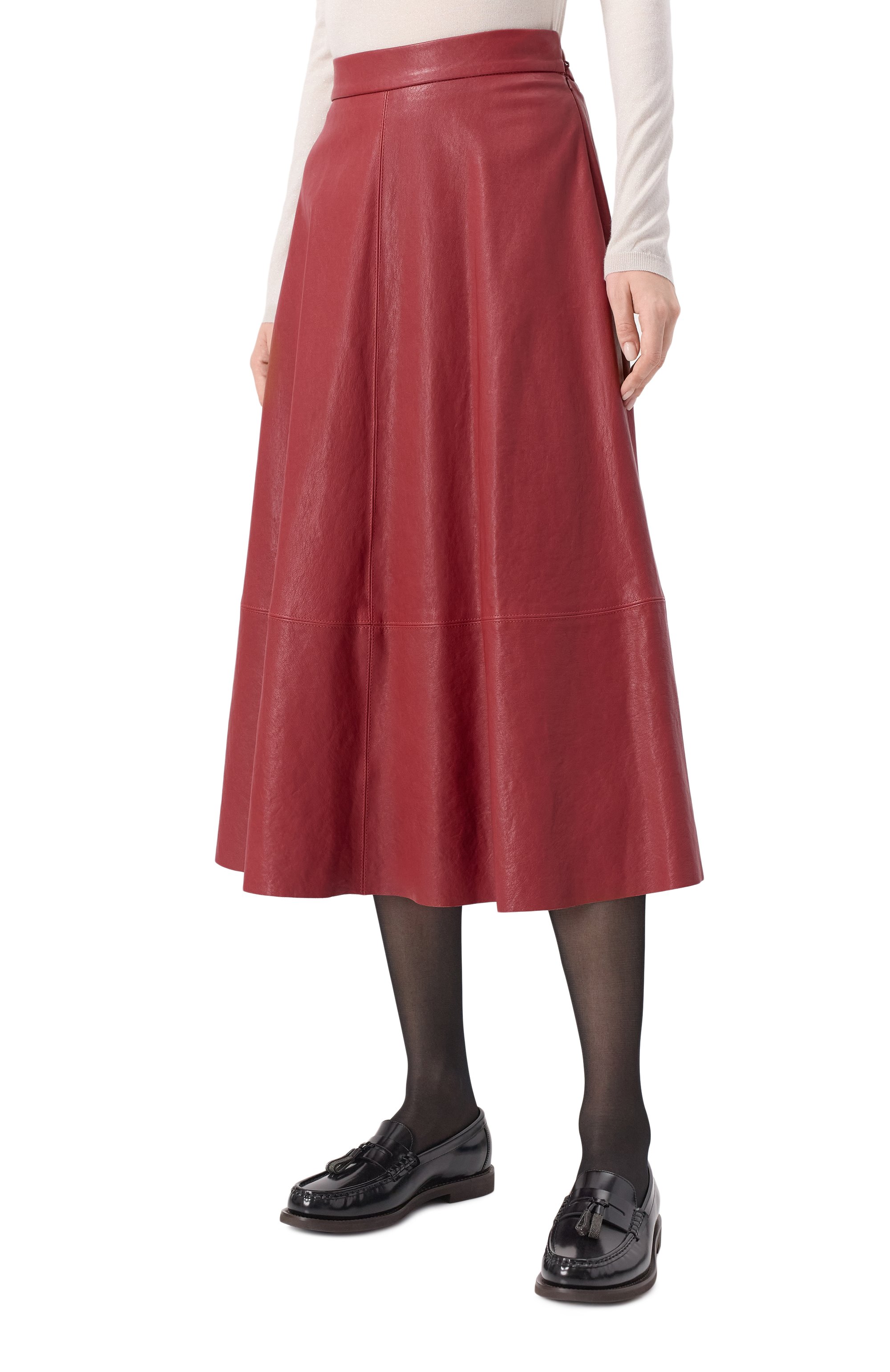 Кожаная юбка BRUNELLO CUCINELLI, арт. M0CCKG3748, фото 3