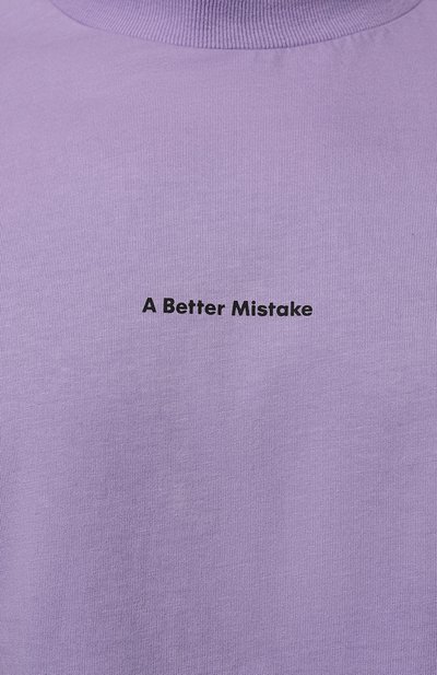 Хлопковая футболка A BETTER MISTAKE, арт. 04D9TS017 JS031PD, фото 5