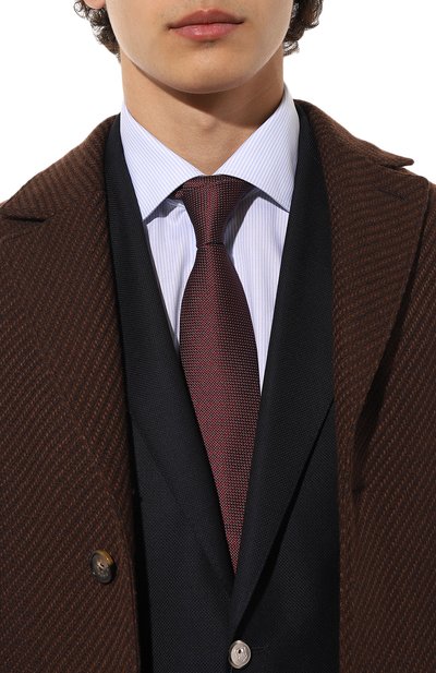 Шелковый галстук CORNELIANI, арт. 92U390-3820315, фото 2
