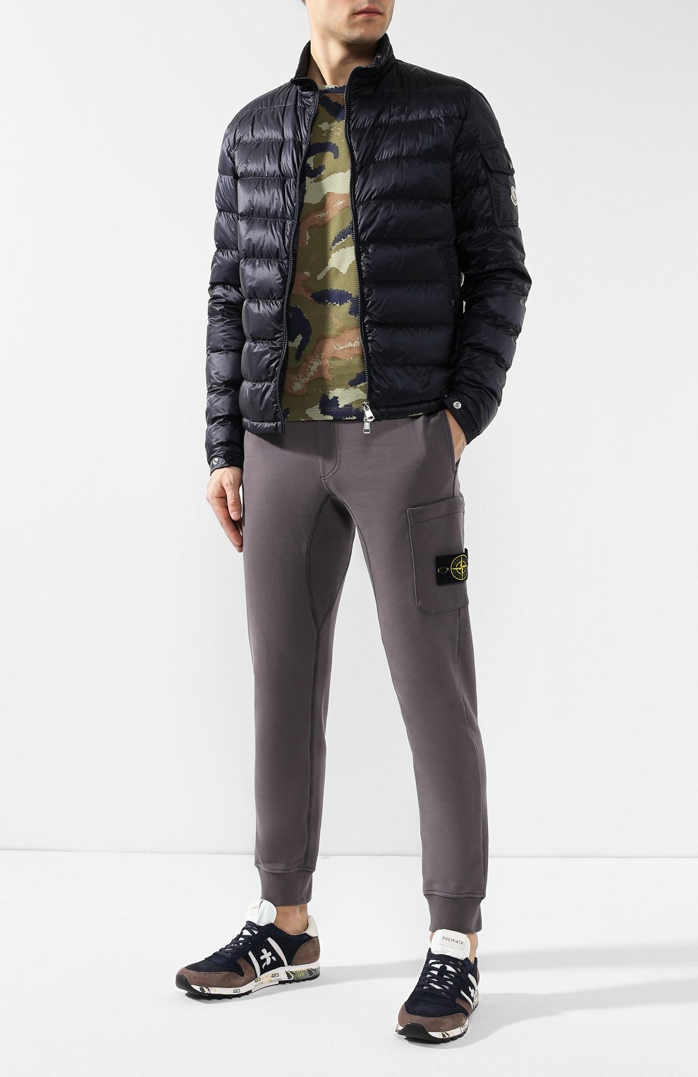 Комбинированные кроссовки eric PREMIATA, арт. ERIC/VAR 2118, фото 2