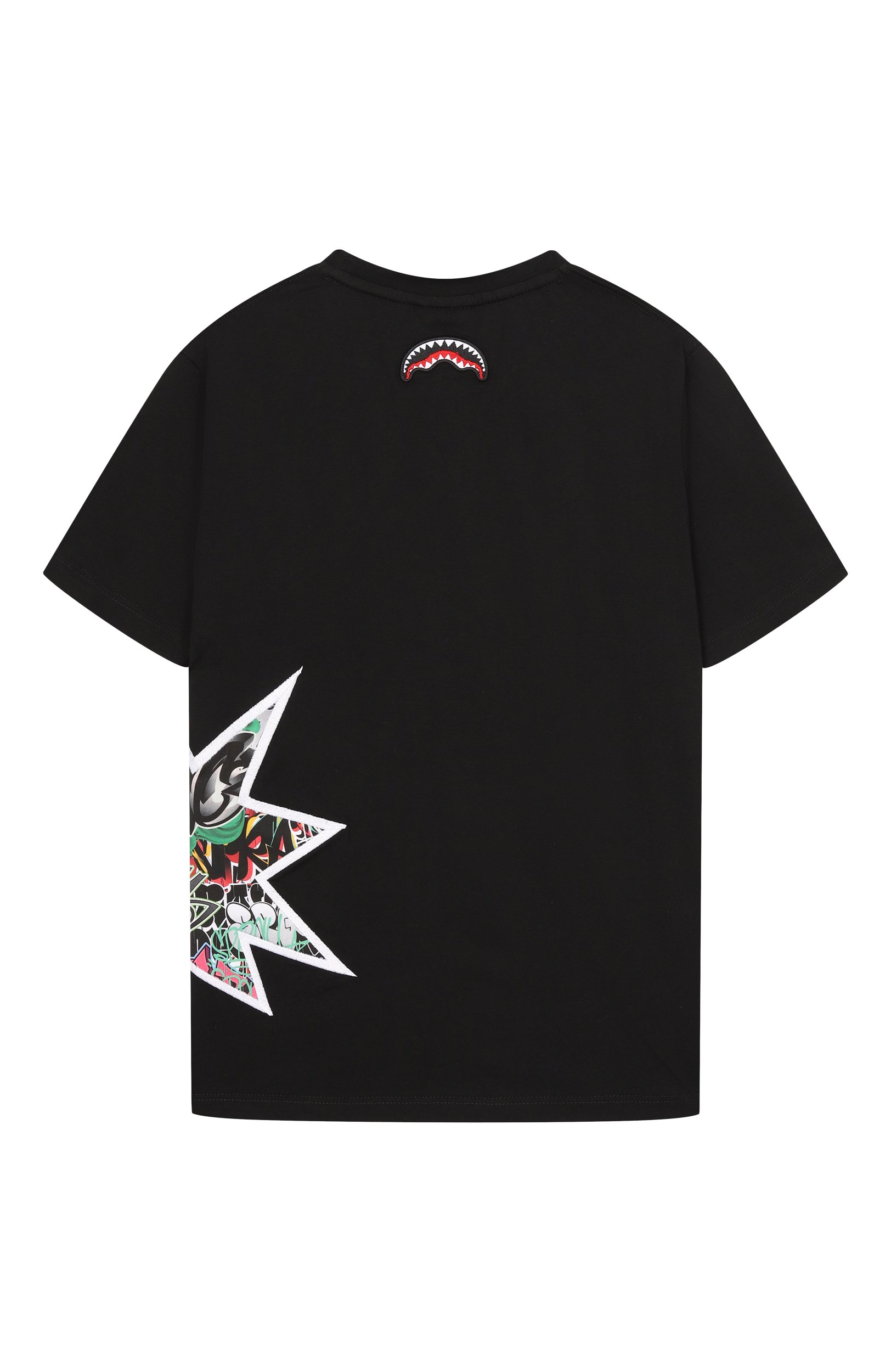 Хлопковая футболка SPRAYGROUND, арт. SPY1532/GRAFFITI BITE REGULAR T-SHIRT, фото 2