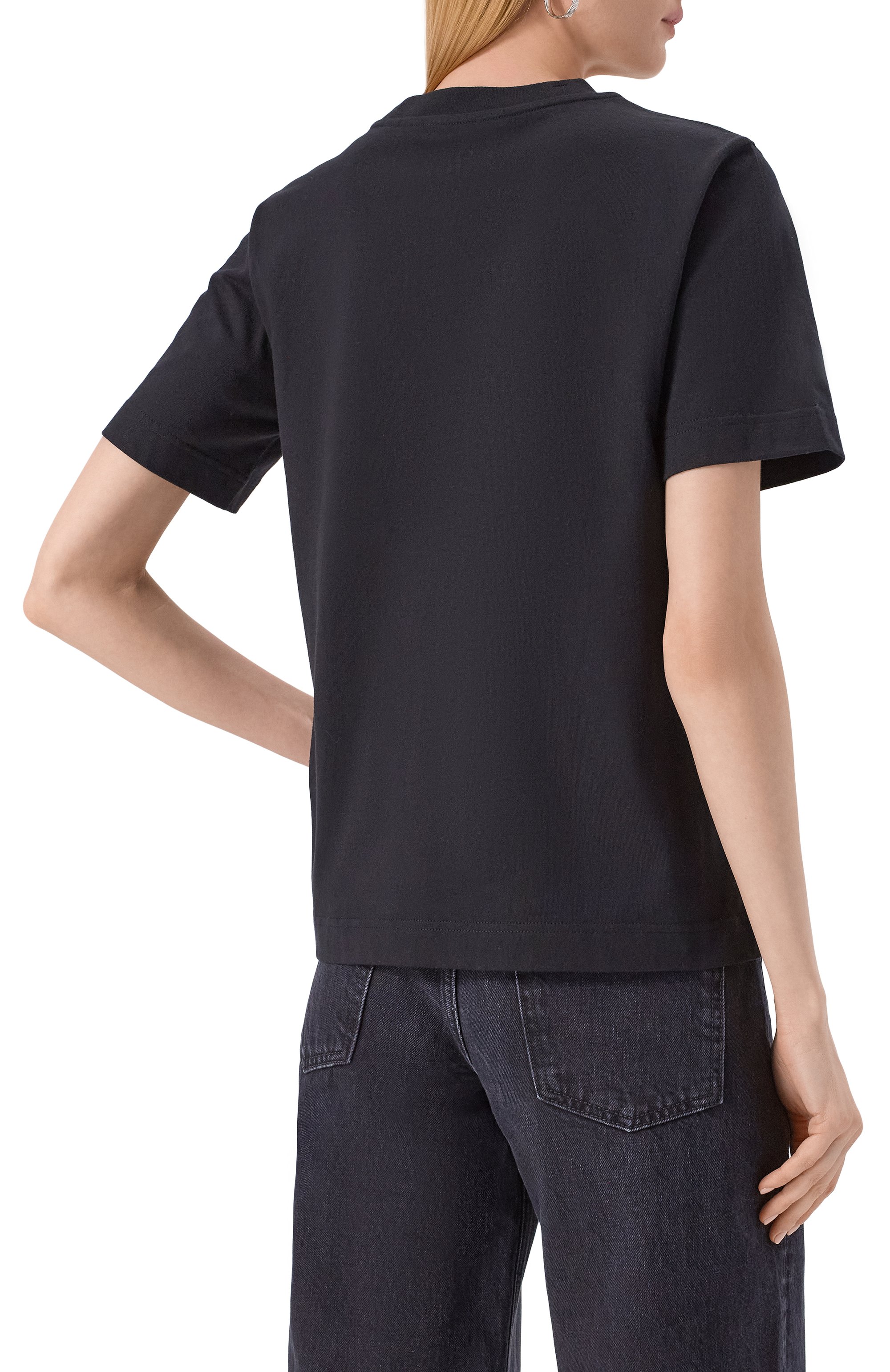 Хлопковая футболка BURBERRY, арт. 8110957, фото 4