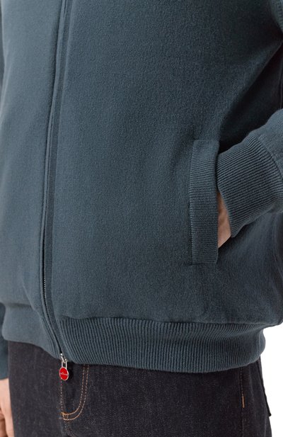 Кашемировый кардиган с подкладкой из овчины KITON, арт. UMK1489K325, фото 5