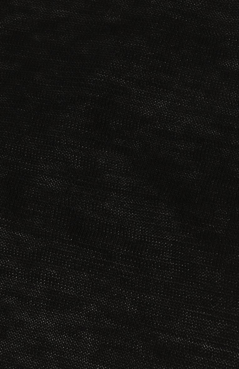 Мужская хлопковая шапка ISABEL BENENATO черного цвета, арт. UK28S23 | Фото 3 (Материал: Текстиль, Хлопок; Кросс-КТ: Трикотаж; Материал сплава: Проставлено; Нос: Не проставлено)