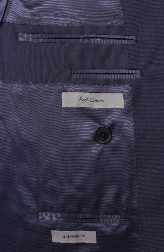 Шерстяной костюм Corneliani 25X009-2517423_SET Синий  25X009-2517423_SET Фото 9