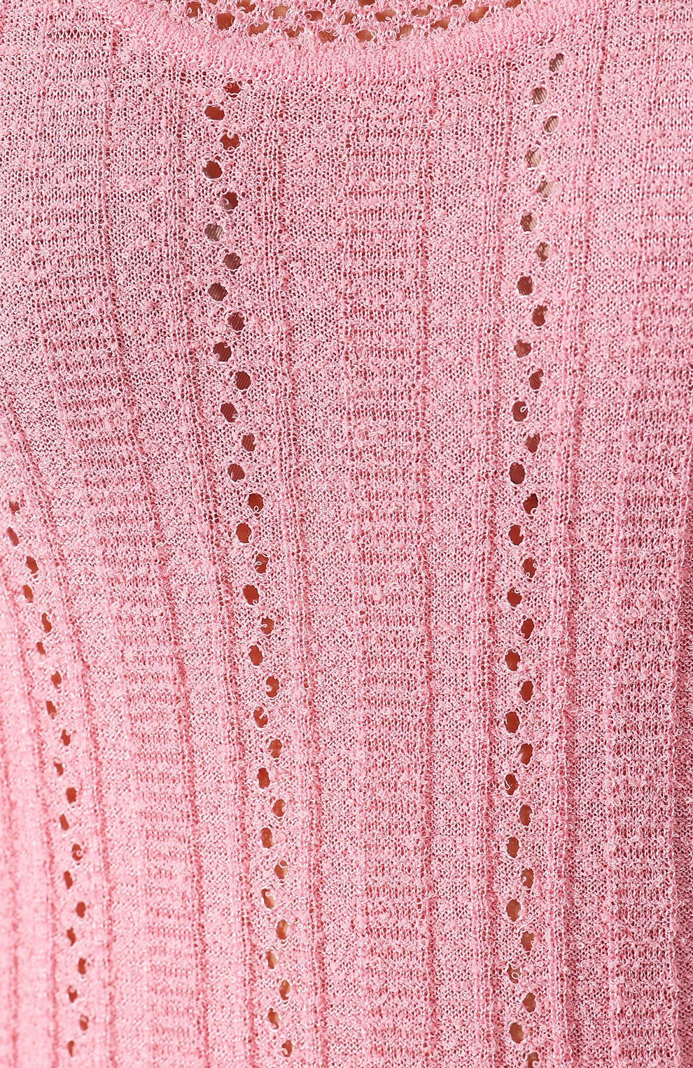 Топ из смеси вискозы и шерсти M MISSONI светло-розового цвета по цене 17150 руб., арт. 2DJ00020/2K0003, фото 5 Топ из смеси вискозы и шерсти M MISSONI, арт. 2DJ00020/2K0003, фото 5