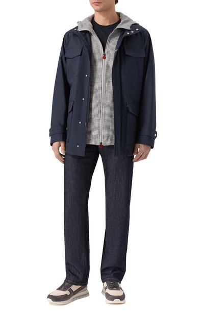 Рубашка изо льна и шелка KITON, арт. UMC010K0631G09, фото 2