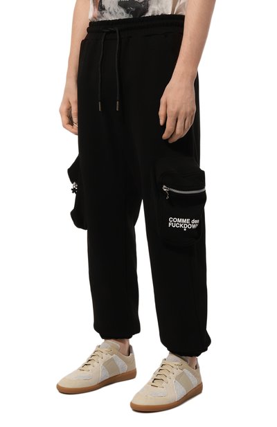 Хлопковые джоггеры COMME DES FUCKDOWN, арт. CFABM01314, фото 3