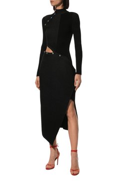 Платье OFF-WHITE, арт. 0WHI046F21KNI002, фото 3