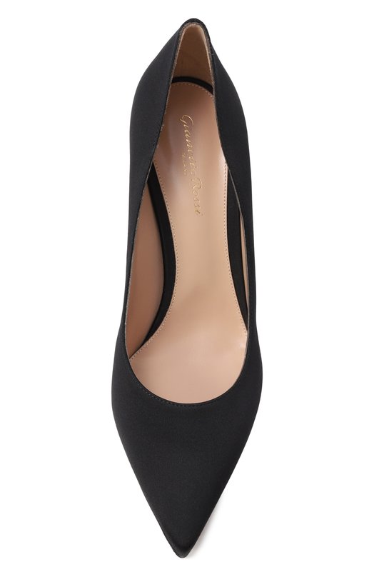 Текстильные туфли Gianvito 85 Gianvito Rossi G24580.85RIC.CRENER0 Чёрный  G24580.85RIC.CRENER0 Фото 6