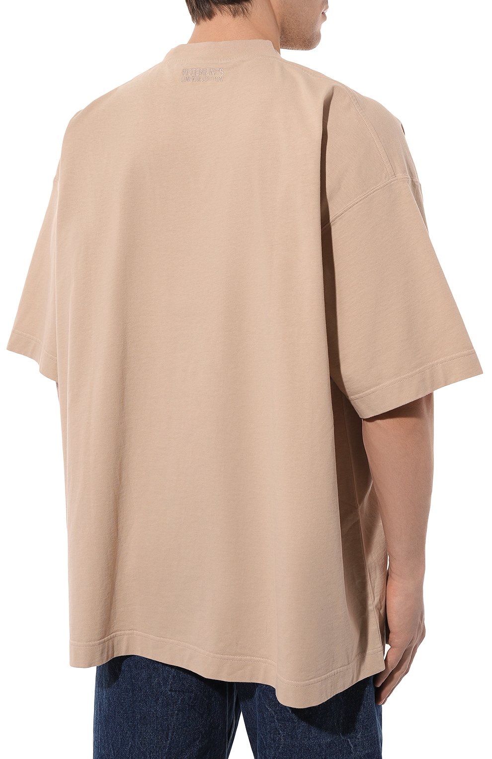 Хлопковая футболка VETEMENTS, арт. UE63TR680X, фото 8