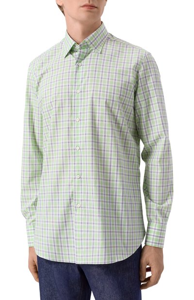 Хлопковая рубашка MVST, арт. M0RBIDA/PB/R0UND/399-C0TT0N, фото 3