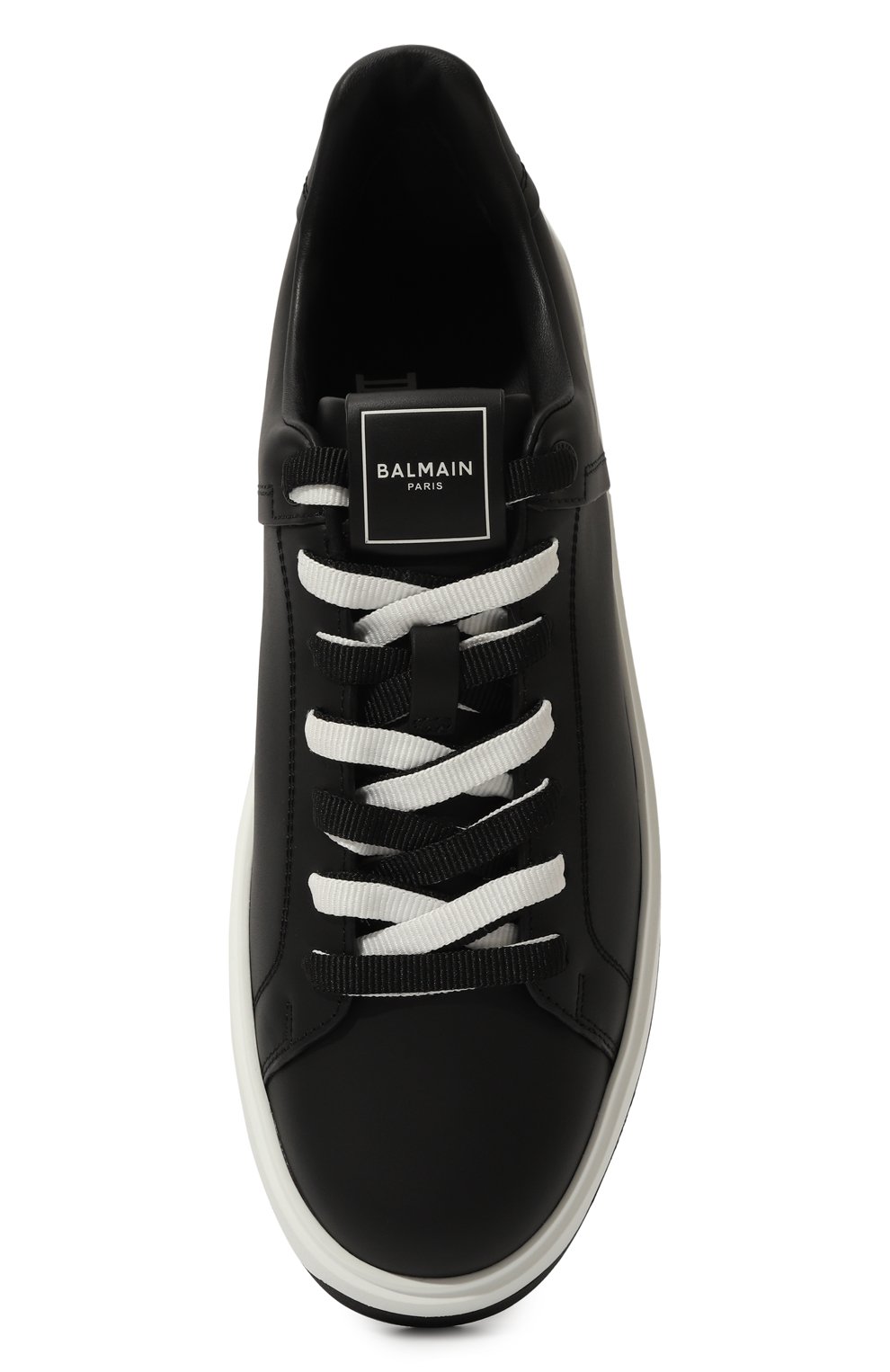 Кожаные кеды b-court BALMAIN, арт. BM0VI288LBRT, фото 6