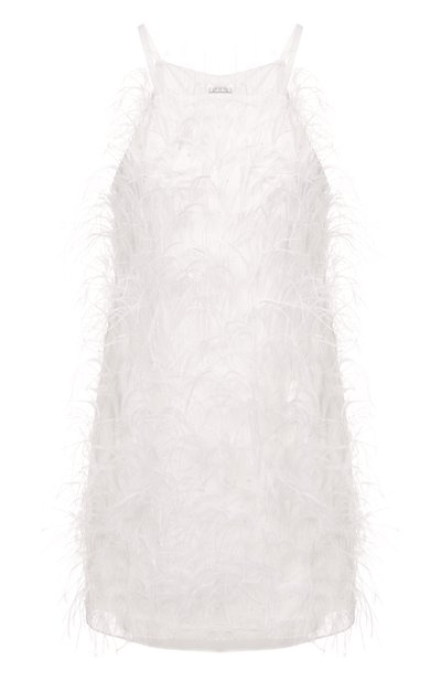 Женское платье с отделкой перьями PINKO, арт. 105572/A2SP