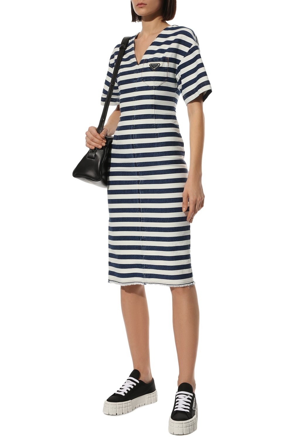 Джинсовое платье PRADA, арт. GFA127-10G2-F0008-221, фото 2