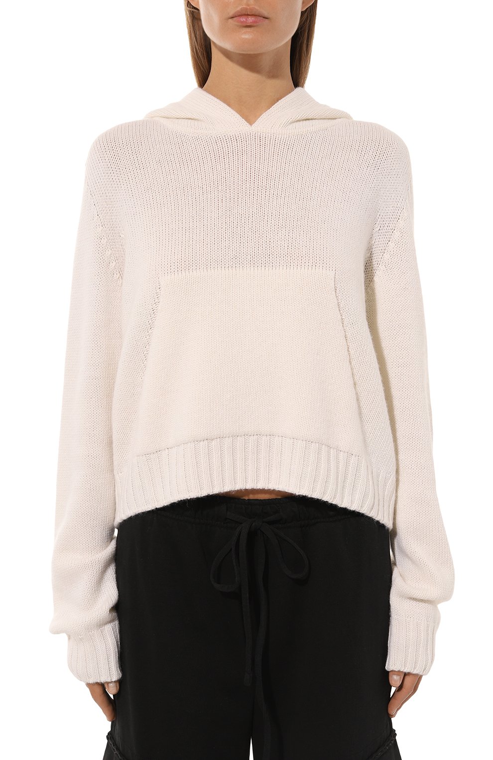 Худи из шерсти и вискозы PALM ANGELS, арт. PWHU012F24KNI001, фото 3