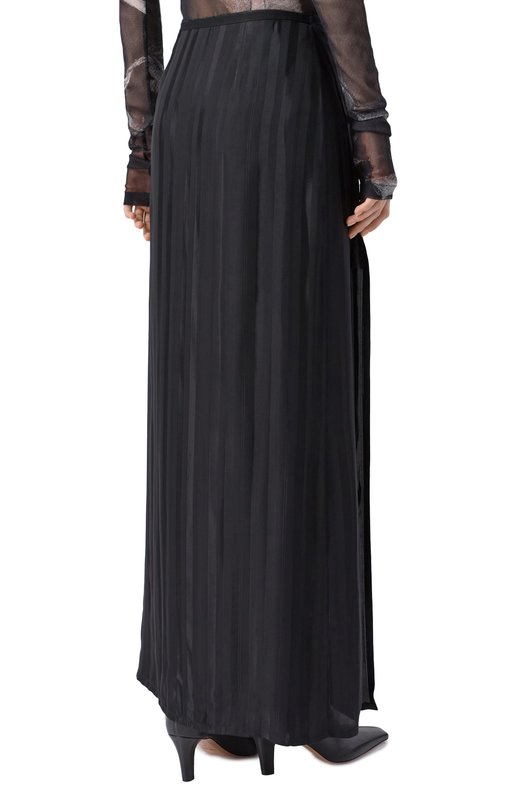 Юбка из вискозы Ann Demeulemeester B0012715/FA564 Чёрный  B0012715/FA564 Фото 4