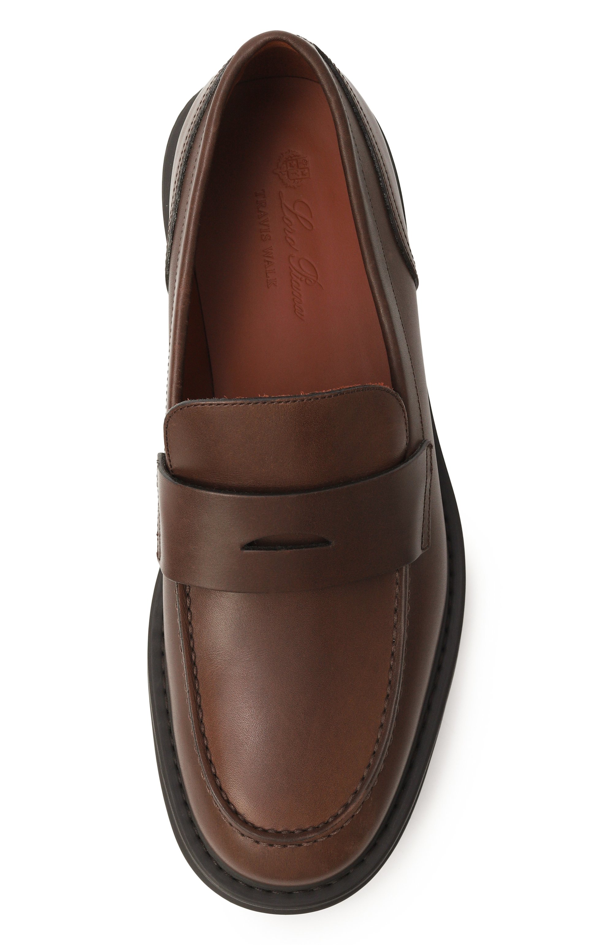 Кожаные пенни-лоферы travis LORO PIANA, арт. FAN5630, фото 5