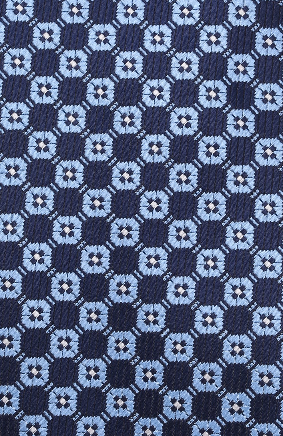 Шелковый галстук ZEGNA голубого цвета по цене 21400 руб., арт. Z2D83T/1XW, фото 4 Шелковый галстук ZEGNA, арт. Z2D83T/1XW, фото 4