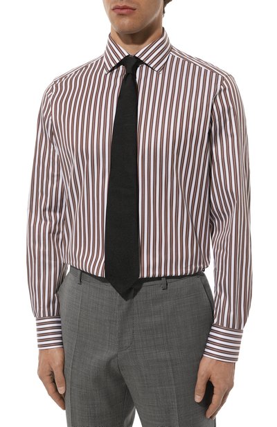 Хлопковая сорочка ZEGNA, арт. 701532A7/9MS0JI, фото 3