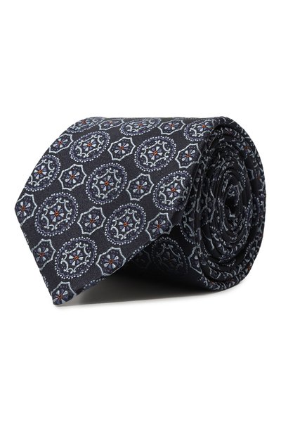 Мужской шелковый галстук CANALI, арт. 18/HJ04010