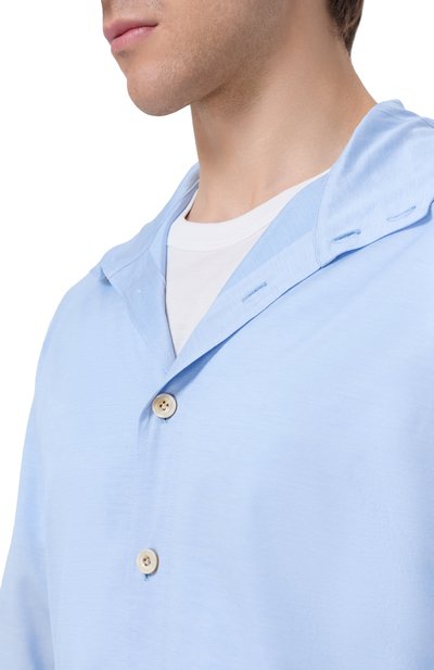 Хлопковая рубашка KITON, арт. UMCMARH09665, фото 5