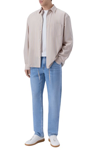 Рубашка из хлопка и шелка 12 STOREEZ, арт. 136997, фото 2