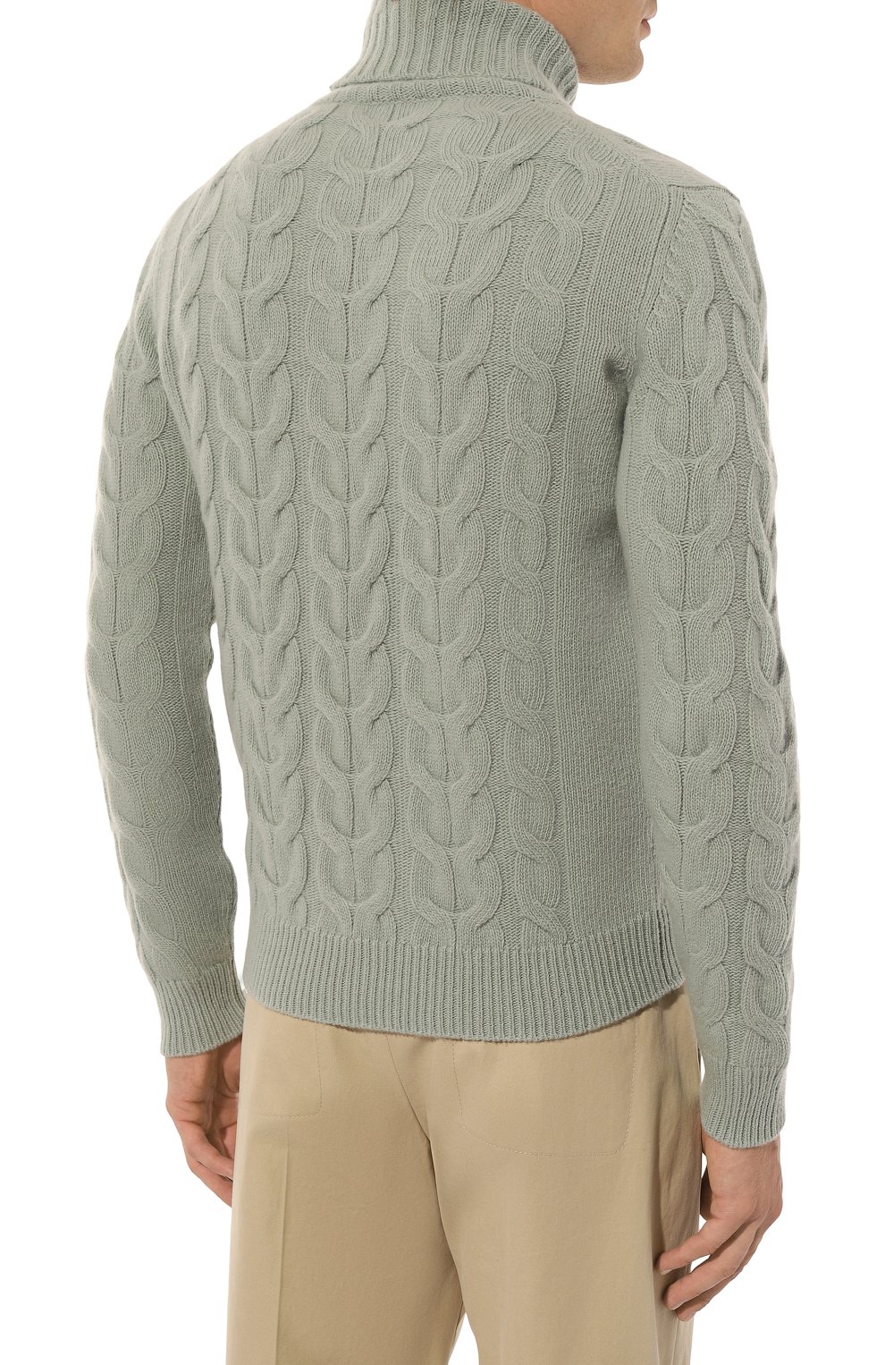 Свитер из шерсти и кашемира FEDELI, арт. 7UI06300, фото 4