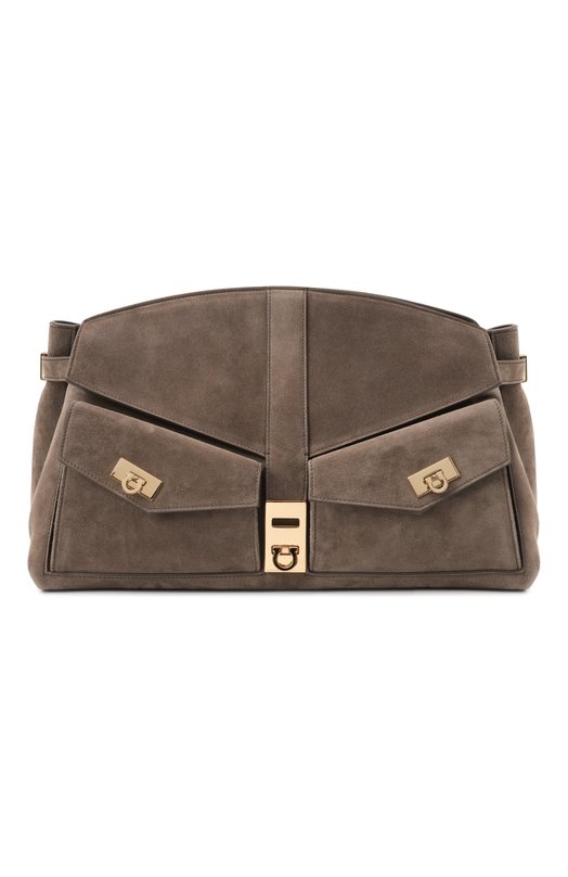 Сумка Multipocket Hug large Ferragamo 219983/782765 Коричневый 219983/782765